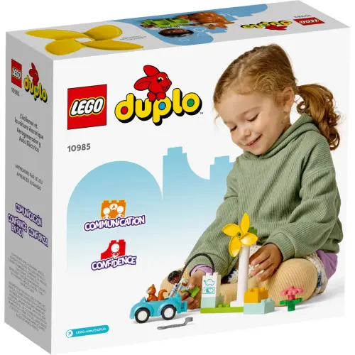 LEGO Duplo 10985 Wind Turbine and Electric Car 16 Pcs — imagen 4